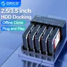 Docking Station per disco rigido ORICO 2/5 bay SATA a USB 3.0 Docking HDD per HDD/SSDStation da