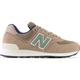 NEW BALANCE Herren Freizeitschuhe 574, Größe 37 ½ in Grau