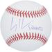 Chauncey Leopardi The Sandlot Autographed Baseball with "Squints" Inscription
