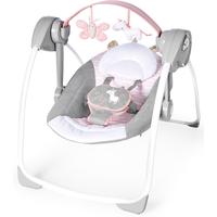 Babyschaukel INGENUITY Comfort 2 Go, Flora Unicorn rosa Baby Babywippen Schaukel Wippen