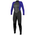 O'Neill Damen Reactor II 3/2mm Back Zip Wetsuit, Schwarz, 6