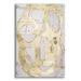 Ivy Bronx Ace Of Spades In Gold III On Plastic/Acrylic by Erin Ashley Print Plastic/Acrylic in White | 36 H x 24 W x 0.2 D in | Wayfair