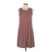 Old Navy Casual Dress: Brown Stripes Dresses - Women's Size Large