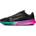 Nike Herren M Vapor Lite 2 Hc PRM Tennisschuh, Schwarz Metallic Silber Silber, 39 EU