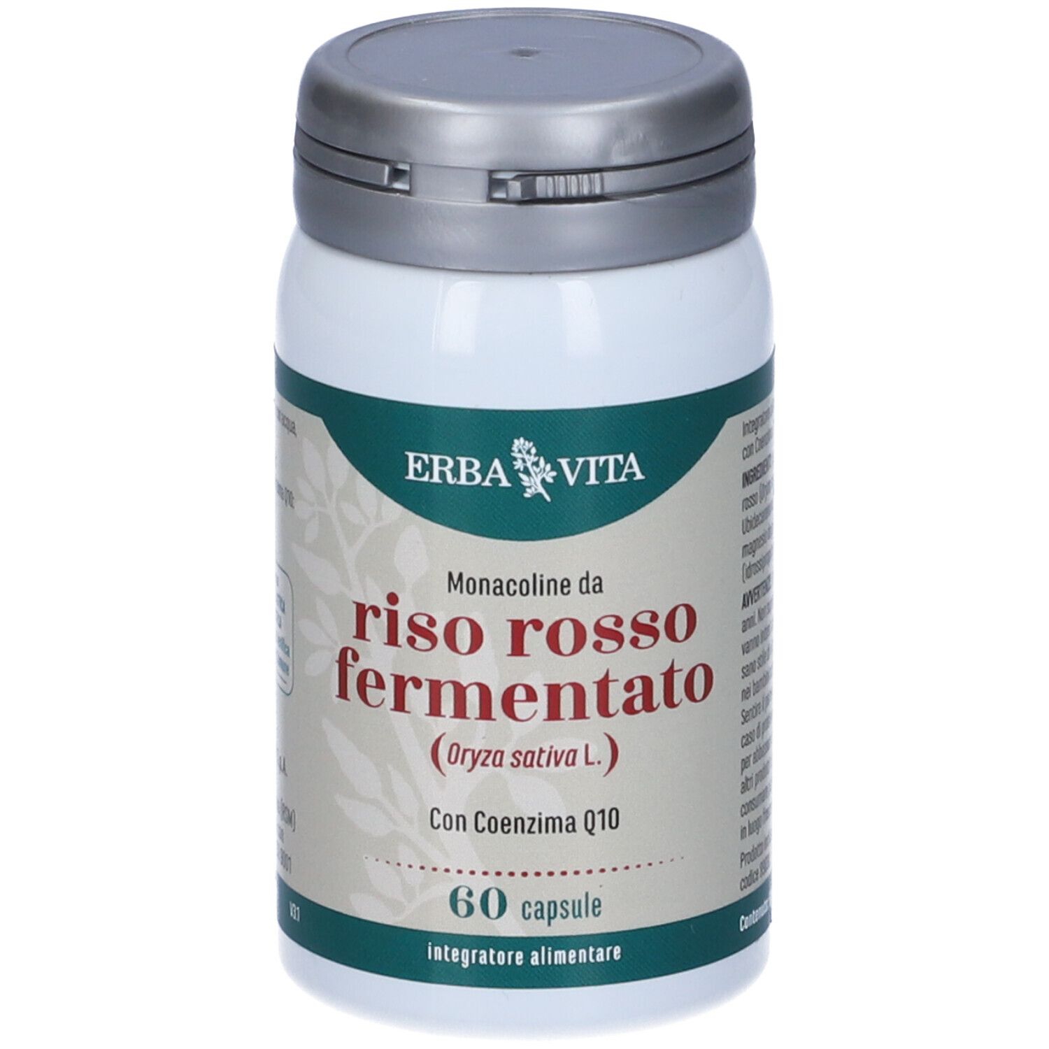 Erba Vita Riso Rosso Fermentato Capsule 60 pz