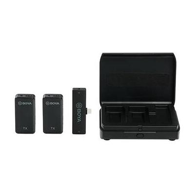 BOYA BY-XM6-K5 Wireless Microphone System with USB-C Connector for Mobile Device BY-XM6-K5