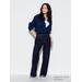 Women's Wide Straight Jeans | Navy | 28 inch | UNIQLO US