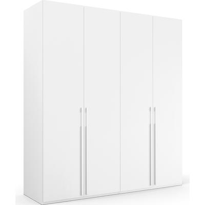 Drehtürenschrank RAUCH "Skat Pure", weiß (alpinweiß), B:201cm H:223cm T:63cm, Holzwerkstoff, Schränke, mit eleganten Griffstangen und praktischer Innenausstattung Image