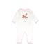 Hb Long Sleeve Outfit: White Solid Bottoms - Size 6-9 Month