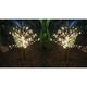 2x LED Lichterbaum 100cm Leuchtbaum Dekobaum Gartendeko Weihnachtsdeko warmweiß