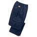 Blair Haband Men's Casual Joe® Stretch Waist Poplin Cargo Pants - Navy - 38