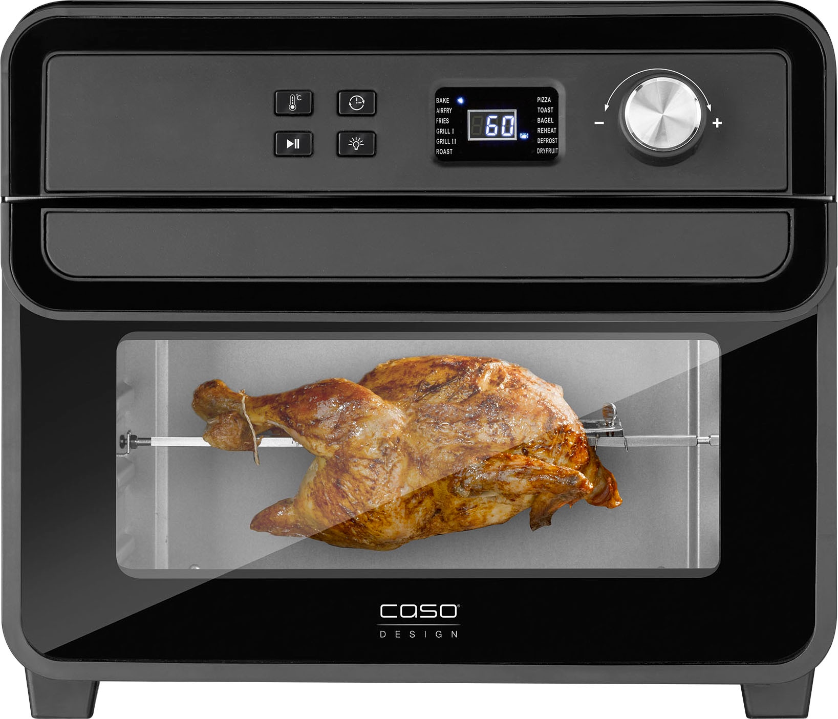 CASO Minibackofen "AirFry Chef 1700", schwarz, B:40,5cm H:35cm T:39cm, Minibacköfen, Minibackofen Image