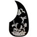 Acoustic Guitar Pickguard Butterfly Acoustic Guitar Pickguard Self Adhesive Guitar Pickguard