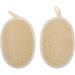 Products Body Scrub 2pcs Shower Rubbing Bath Towels Exfoliating Bath Sponge Sturdy Shower Rubbing Towels Shower Loofah Pad Loofah Bath Towel (Beige) Mens Grooming Men