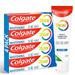 Colgate Total Whitening Toothpaste 10 Benefits No Trade-Offs Freshens Breath Whitens Teeth and Provides Sensitivity Relief Mint Flavor 4 Pack 5.1 Oz Tubes