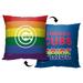MLB Pride Series Chicago Cubs Printed Throw Pillow