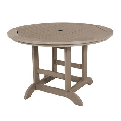 HIGHWOOD 48" Round Dining Height Outdoor Table