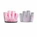 Minimal Weight Lifting Gloves Short Micro Workout Gloves Grip Pads with Full Palm Protection & Extra Grip for Men Women Weightlifting Gym Exercise Trainingï¼ŒPinkï¼ŒM