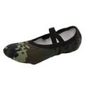 Children Shoes Dance Shoes Warm Dance Ballet Performance Indoor Shoes Yoga Dance Shoes Camouflage 4 Years-4.5 Years