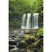 Sgwd yr Eira Fall of Snow waterfall on the Afon Hepste river in the Brecon Beacons National Park. Poster Print by Loop Images Ltd. (13 x 20)