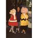 Drake Hogestyn With Peanut Characters Lucy And Charlie Brown At Camp Snoopy S 10Th Anniversary Photo Print (8 x 10) - Item # CPA2819
