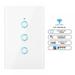 1/2/3 Gang WiFi Smart Touch Light Switch 2.4GHz Wi-Fi Light Switch Works with Alexa and Google Home No Hub Required