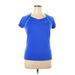 Nike Active T-Shirt: Blue Activewear - Women's Size X-Large