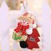 KSCYKKKD Christmas Tree Pendant Christmas Ornaments Gift Santa Claus Snowman Tree Toy Doll Hang Decorations