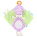 Cartoon Infant Pacifying Saliva Towel Soothe Appease Towel Plush Comforting Toy Plush Toys with Teether Soothing Toys (Rabbit)