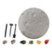 Baofu Gift Children s Archaeological Excavation Stone The Eight Planets Of The Solar System Adventure Toy - Moon