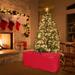 Christmas Tree Storage Bag - Stores 7.5 Foot Artificial Xmas Holiday Tree Durable Waterproof Material Zippered Bag Carry Handles