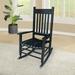Best wooden porch rocker chair Black