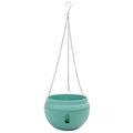 for Creative Bowl-Shaped Plastic Flower Pot Garden Self Watering Hook Hanging Planter Water Storage Release Plant Holder Basket Container Balcony Decoration