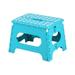 COFEST Tools&Home Improvement Upgraded Folding Stool Lightweight Folding Stool Portable Light Outdoor Home Plastic Folding Stool For Camping Fishing Hiking Bbq Sky Blue