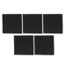 5 Pcs Air Filter Cotton 98760 Air Particles Fine Dust Trimmer Air Filter Cotton Black for Ryobi 98760 98760a Engine