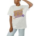 Women's Gameday Couture White Minnesota Vikings Good Call T-Shirt