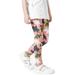 Paille Kids Tie Dye Soft Trousers Casual Athletic Leggings Leopard Print Playwear Long Pant Pants Pink Green Camouflage 120cm