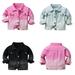 Godderr 3M-10Y Boys Shirt Tops for Baby Toddler Kids Cardigan Jacket Knit Top Newborn Long Sleeve Undershirts Fall Gradient Color Knit Top