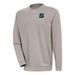 Men's Antigua Oatmeal Slippery Rock Pride Reward Pullover Sweatshirt