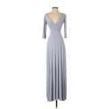 Dessy Collection Cocktail Dress: Gray Dresses - New - Women's Size 2X-Small
