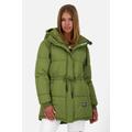 Winterjacke ALIFE & KICKIN "ErinAK A Puffer Jacket Damen Winterjacke, Jacke" Gr. XL, grün (sea kelp) Damen Jacken Winterjacken