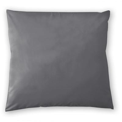 Kissenbezüge CINDERELLA "Morning", grau (anthrazit), B:80cm L:80cm, Flanell, Obermaterial: 100% Baumwolle, Kissenbezüge, perfekte Passform, 2-er Set Image