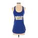 Lululemon Athletica Active Tank Top: Blue Activewear - Women's Size 8