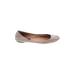 Ann Taylor Flats: Gray Shoes - Women's Size 7 - Almond Toe
