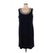 R&M Richards Casual Dress: Blue Dresses - Women's Size 16