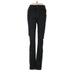 DL1961 Jeans - Mid/Reg Rise: Black Bottoms - Women's Size 25 - Black Wash