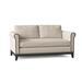 Kristin Drohan Collection Wilson 62" Round Arm Loveseat Polyester/Other Performance Fabrics in Brown | 32 H x 62 W x 36 D in | Wayfair