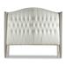 Kristin Drohan Collection Charles Upholstered Wingback Headboard Upholstered | 70 H x 87 W x 11 D in | Wayfair CHARLES_TFTDHDBRD_K_SNDG_NONE