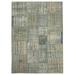 Green 70" x 97" L Area Rug - Lofy K?rk Yama Patchwork Machine Woven Rectangle 5'10" x 8'1" Indoor/Outdoor Area Rug in 97.0 x 70.0 x 0.4 in | Wayfair