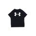 Under Armour Active T-Shirt: Black Sporting & Activewear - Kids Boy's Size Small